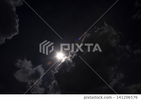 dark clouds in the sky, nature background dark clouds in the sky, nature background 141206576