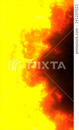 Extreme close-up of blazing solar fire with bright yellow light and dark red plasma, evoking intense cosmic heat. Extreme close-up of blazing solar fire with bright yellow light and dark red plasma, evoking intense cosmic heat. 141207023