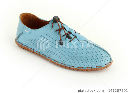 Women's shoes on a white background Women's shoes on a white background 141207391