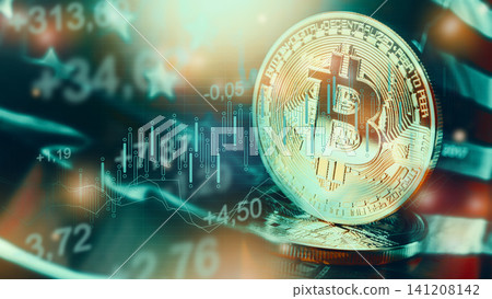 Chart showing money trends and digital coins during economic shift Chart showing money trends and digital coins during economic shift 141208142