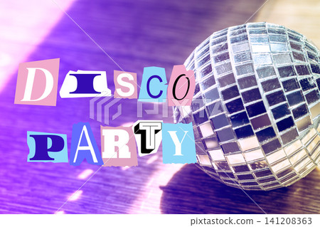 Happy birthday celebration with disco theme for guests to enjoy dancing and music Happy birthday celebration with disco theme for guests to enjoy dancing and music 141208363