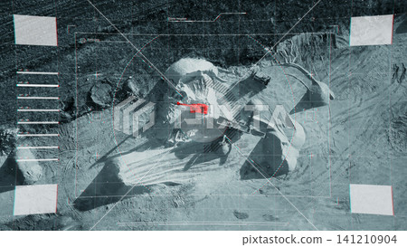 Surveillance system recording facial recognition activity on large structure Surveillance system recording facial recognition activity on large structure 141210904