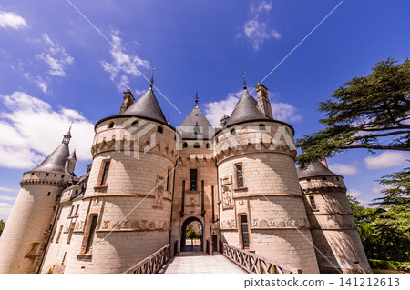 Castle of Chaumont sur Loire, France, exteriors Castle of Chaumont sur Loire, France, exteriors 141212613