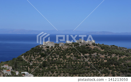 Village of Agios Kyprianos, Peloponnese, Greece Village of Agios Kyprianos, Peloponnese, Greece 141213050