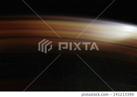 blurred and colorful stripe on black background blurred and colorful stripe on black background 141213399