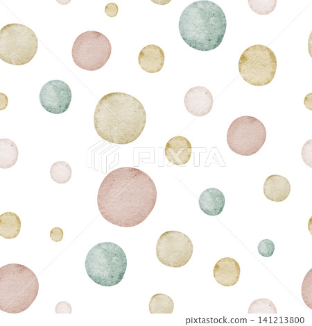 Confetti seamless pattern. Watercolor illustration of pastel seamless background for festive wrapping paper or childish celebration design. Backdrop for birthday textile and nursery decor Confetti seamless pattern. Watercolor illustration of pastel seamless background for festive wrapping paper or childish celebration design. Backdrop for birthday textile and nursery decor 141213800