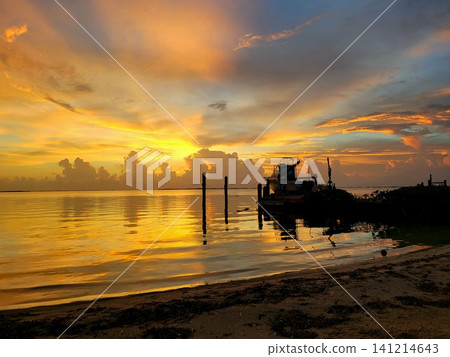 Dramatic Sunset Clouds 141214643