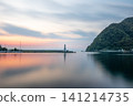 Sunset view of Arari Port in Nishi-Izu, Shizuoka Prefecture, May 2026 (long exposure) 141214735