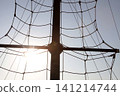 sailing ship and blue sky 141214744