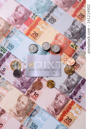 A credit card for contactless cashless payments via a terminal or online. A credit card A credit card for contactless cashless payments via a terminal or online. A credit card 141214802