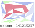 Broken light blue geometric shapes 141215237