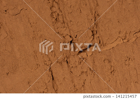 Macro texture of natural cocoa powder, abstract cooking background. Macro texture of natural cocoa powder, abstract cooking background. 141215457