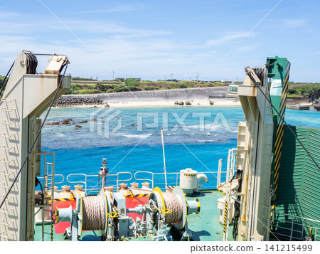 The ferry that left Yoron Island The ferry that left Yoron Island 141215499