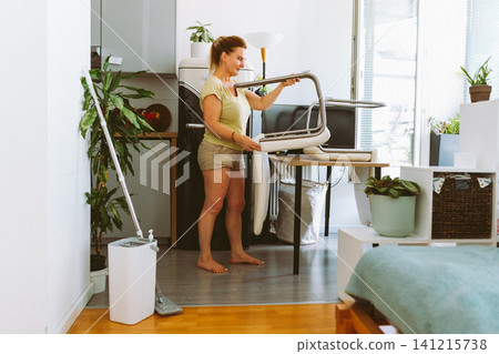 household routine cleaning 141215738