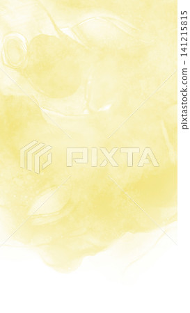 A watercolor-style abstract texture background illustration with softly blending pastel yellow colors. A watercolor-style abstract texture background illustration with softly blending pastel yellow colors. 141215815