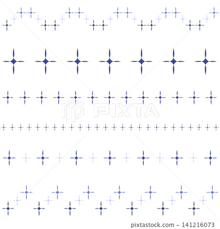 Simple glitter line set - blue Simple glitter line set - blue 141216073