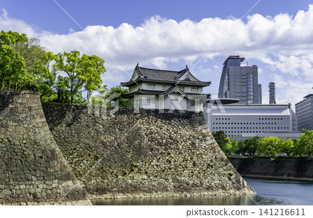 Osaka Castle, Inui Turret, Osaka City, Osaka Prefecture Osaka Castle, Inui Turret, Osaka City, Osaka Prefecture 141216611