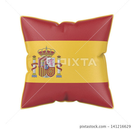 Pillow with the flag of Spain 141216629