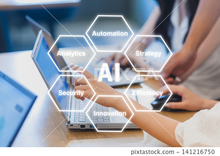 AI賦能的業務效率提升:辦公室業務場景與系統開發概念。 AI賦能的業務效率提升:辦公室業務場景與系統開發概念。 141216750