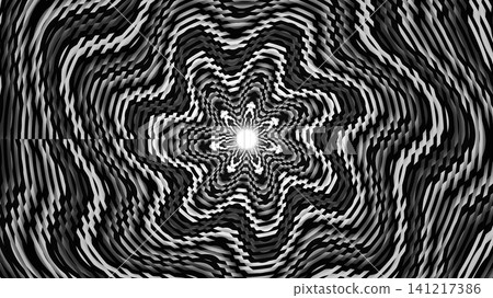 Black and white abstract star pattern design Black and white abstract star pattern design 141217386