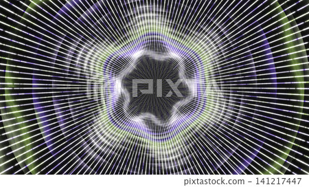 Star pattern with intersecting lines in dark space Star pattern with intersecting lines in dark space 141217447