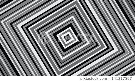 Black and white geometric pattern with squares Black and white geometric pattern with squares 141217597