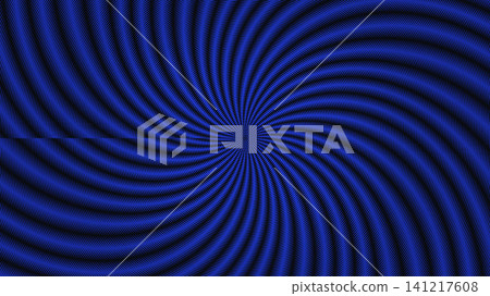 Blue spiral pattern with lines and curves Blue spiral pattern with lines and curves 141217608