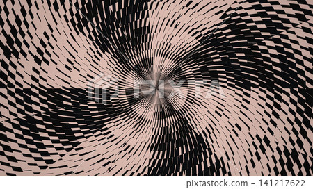 Swirling black and pink geometric pattern design Swirling black and pink geometric pattern design 141217622