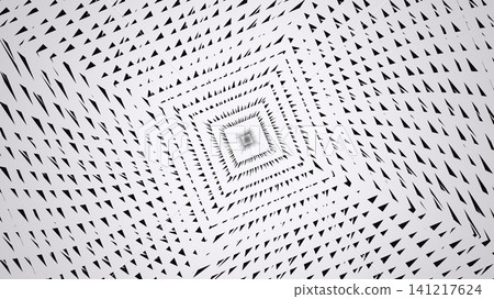 Triangular patterns in a spiral design close-up Triangular patterns in a spiral design close-up 141217624