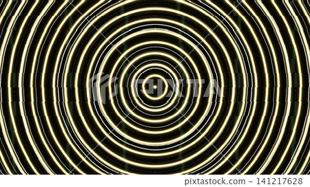 Circular light patterns with contrasting colors Circular light patterns with contrasting colors 141217628