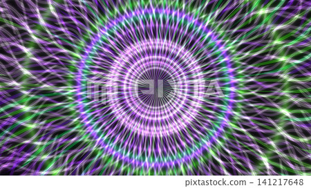 Colorful circular pattern with radial design Colorful circular pattern with radial design 141217648