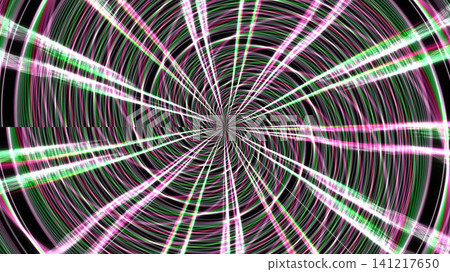 Colorful spiral pattern on black background Colorful spiral pattern on black background 141217650