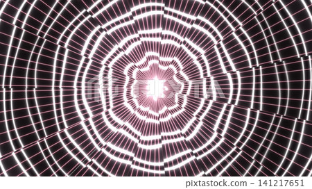 Intricate geometric pattern with light lines Intricate geometric pattern with light lines 141217651