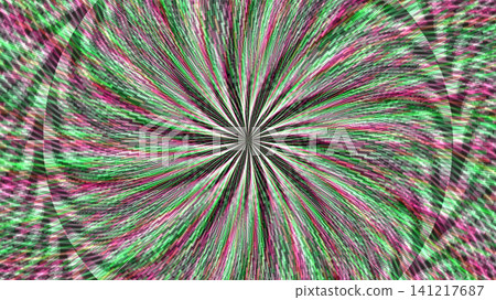 Spiral pattern with green and pink colors Spiral pattern with green and pink colors 141217687