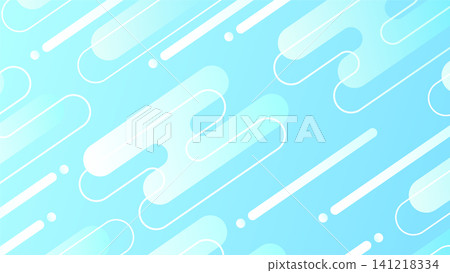 A bright, light blue gradient Memphis background in a pop and cheerful 16:9 landscape orientation. A bright, light blue gradient Memphis background in a pop and cheerful 16:9 landscape orientation. 141218334