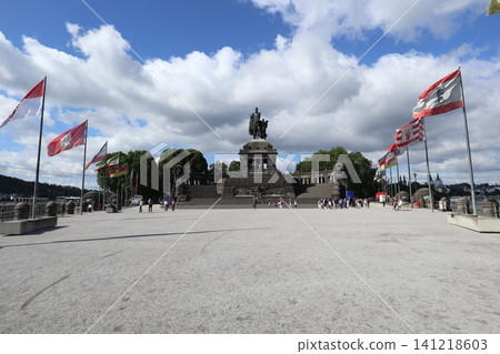 The horse statue of Koblenz The horse statue of Koblenz 141218603