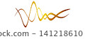 A PNG image of a golden curved symbol. 141218610