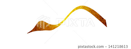 A PNG image of a golden curved symbol. A PNG image of a golden curved symbol. 141218613