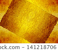 Gold leaf recycled paper background material 141218706