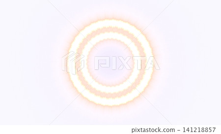 Bright circular light pattern on a gray background Bright circular light pattern on a gray background 141218857