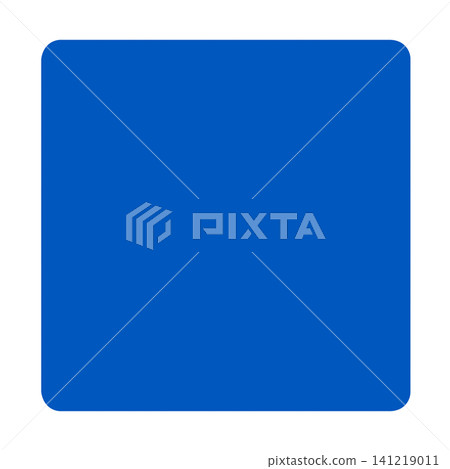 A simple blue square shape with rounded corners, suitable for use as an icon or background base. A simple blue square shape with rounded corners, suitable for use as an icon or background base. 141219011