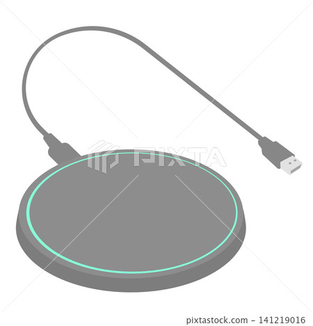 圓形無線充電器示意圖 圓形無線充電器示意圖 141219016