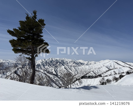 Snow-covered mountains in early spring. Snow-covered mountains in early spring. 141219076