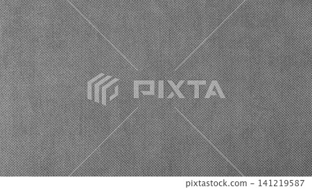 Close-up texture of Gray chenille upholstery fabric 141219587