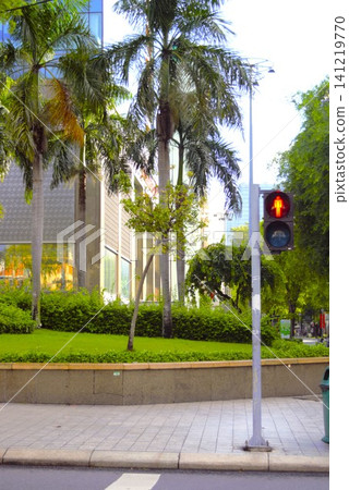 胡志明市的交通號誌與街景 | 越南 胡志明市的交通號誌與街景 | 越南 141219770