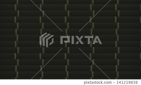 Textured black and green grid pattern design Textured black and green grid pattern design 141219838