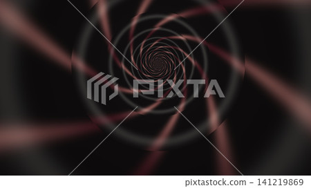 Dark spiral with red lines in a circular pattern Dark spiral with red lines in a circular pattern 141219869