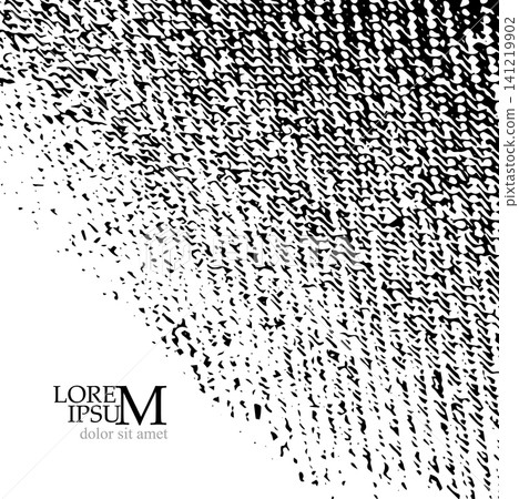 Black and white abstract background with brushstroke Not AI, vector illustration. Black and white abstract background with brushstroke Not AI, vector illustration. 141219902