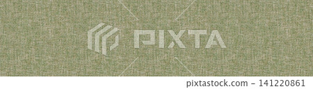 Solid sage green textured linen fabric texture with fine woven threads 141220861