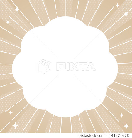 Autumn background with beige rays and frames Autumn background with beige rays and frames 141221678